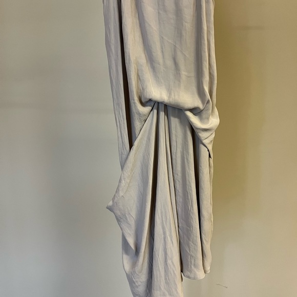 OAK + FORT Asymmetrical Draped Dress - Picture 5 of 10